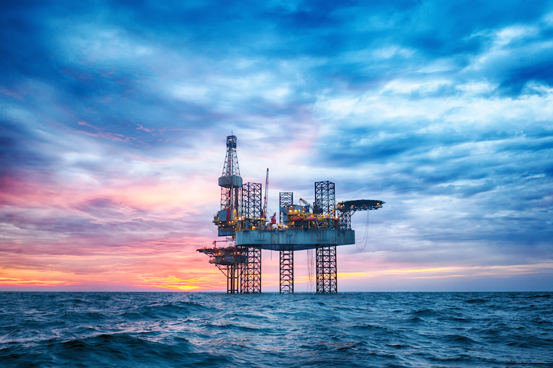 oil-rig-ocean-sunset